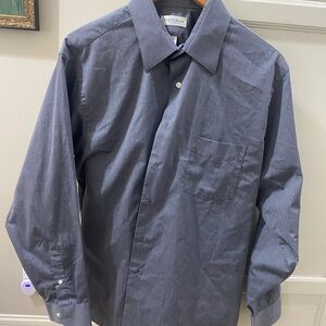 Men's Gray Dress Shirt